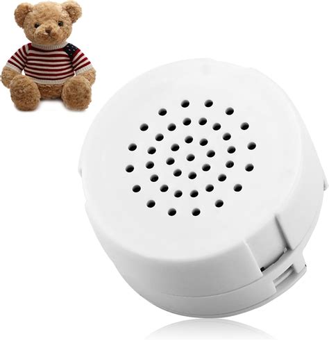 60 Second Mini Voice Recorder for Teddy Bears Plush Toys Baby Dolls DIY ...