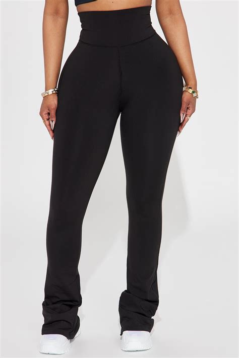 Break A Sweat Active Yoga Pant - Black | Fashion Nova