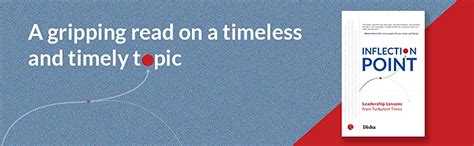 INFLECTION POINT: Leadership Lessons from Turbulent Times : Disha ...