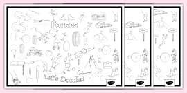 Forces And Motion Page Borders