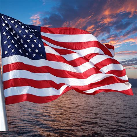 American Flags for Outside 3x5 FT, Heavy duty Long Lasting Nylon USA ...