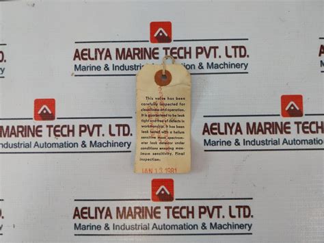 Airco Temescal 2” 5110-r Aluminum Valve – Aeliya Marine Tech