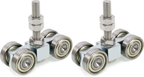 Buy KOBSAINF 4 Wheel Trolley Assembly Roller Unistrut Trolley 2Pcs ...