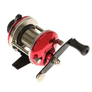 LOOM TREE® Mini Right Hand Fishing Wheel Spinning Reel for Shore Ice ...