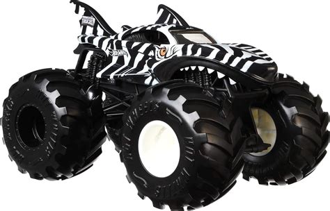 Buy Hot Wheels Monster Trucks Shark Wreak, 1:24 Scale for kids age 3, 4 ...