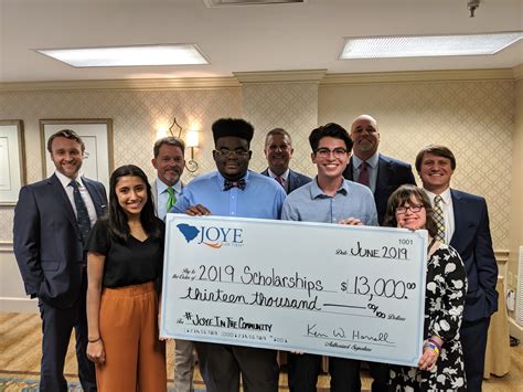 2019 Scholarship Winners | Joye Law Firm Injury Lawyers
