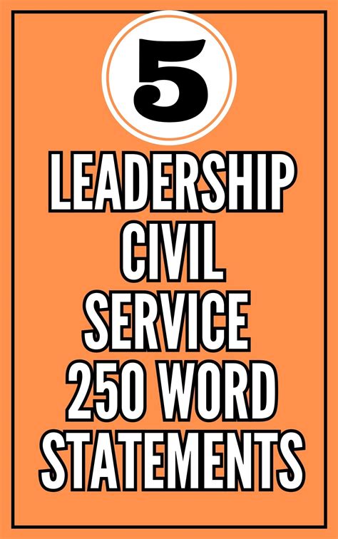 'Leadership' - 250 Word Statement Examples – Interview Detectives