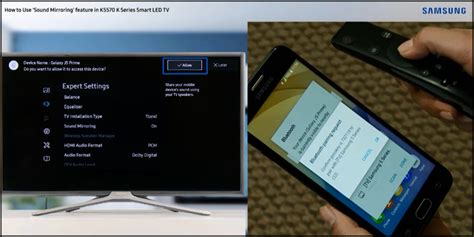 How to do Sound Mirroring in LED TV ? | Samsung India