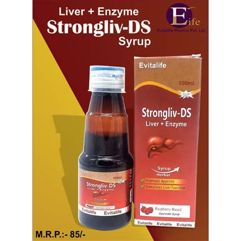 STRONGLIV-DS 100ml Syrup Evitalife Pharma Pvt. Ltd.