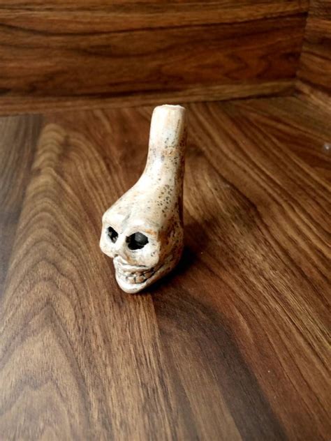Handcrafted Maya Aztec Death Whistle, Sugar Skull Decor - Etsy
