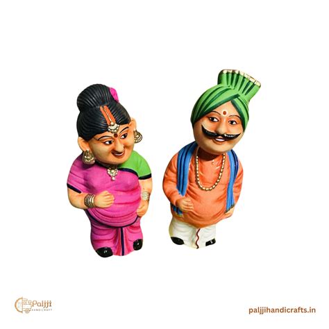 Thatha Patti Grand Pa Set - Golu Doll - Navaratri | Paljji Handicrafts