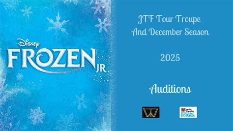 Frozen Jr Auditions 2025, Hayman Theatre, Perth, 13 February 2025 ...