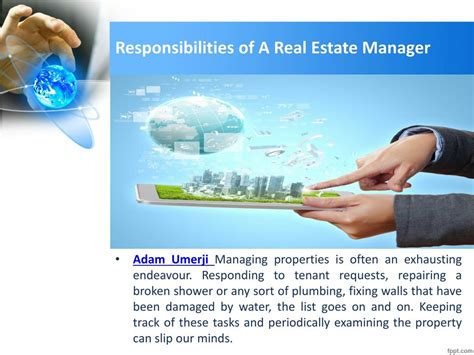 PPT - Real Estate Tips For Monitoring And Management- Adam Umerji PowerPoint Presentation - ID ...