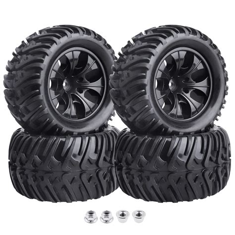 Hobbypark 4pcs Height 4 92 125mm 12mm Hex Rc Truck | Desertcart INDIA