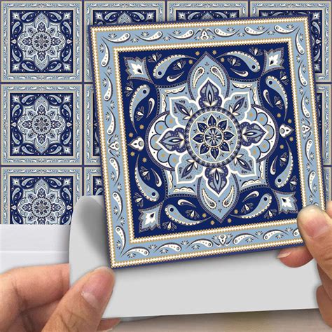 PAPER PLANE DESIGN Tile Sticker Size 6 inch x 6 inch x 36 pcs - Multi ...