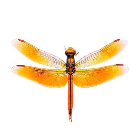 Orange Dragonfly