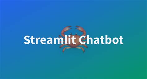 Image result for Streamlit Example Chabot