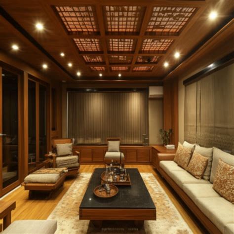 1 Stucco Wood False Ceiling Design Ideas with Pictures in 2025