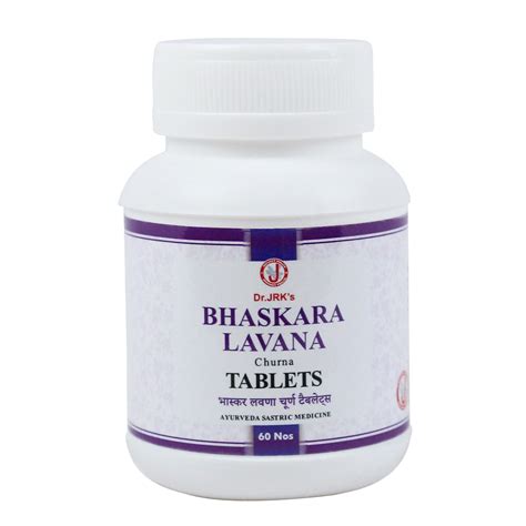 Dr. JRK's Bhaskara Lavana Churna Tablet 60 no's – Caredura Store