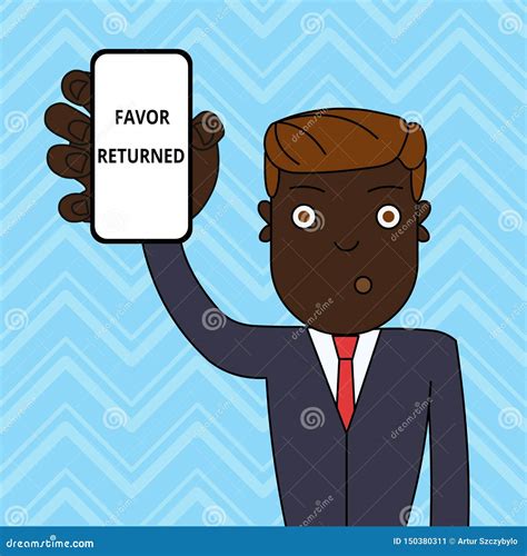 Handwriting Text Favor Returned. Concept Meaning Good Deed for Someone ...