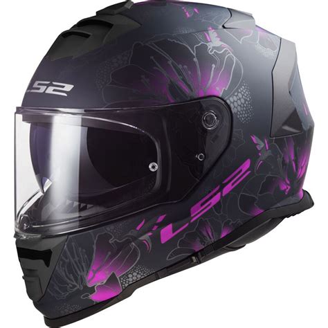 Ls2 Ff800 Storm 06 Burst Black Matt Pink Helmet