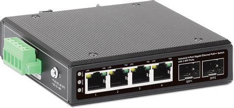 Intellinet 4-Port Industrial Gigabit Ethernet PoE++ India | Ubuy