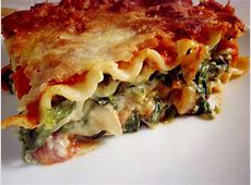 Healthy, One Recipe At a Time : Spinach Lasagna