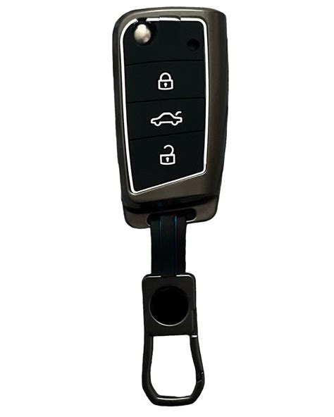 CLOUDSALE Metal Silicon Key Cover Compatible with Skoda,Kushaq,Taigun ...