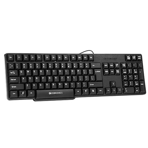 Amazon.in: Buy ZEBRONICS K20, Wired Keyboard, 104 Keys, 1.2m Cable ...