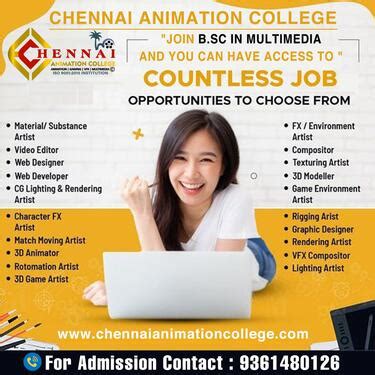 Bsc Animation VFX Game Design And Development Course In Ayyappanthangal ...