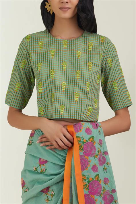 25+ Cotton Saree Blouse Designs to Upgrade Your Traditional Wardrobe