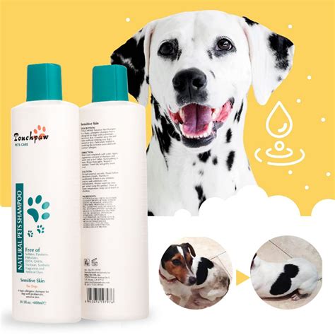 Touchpaw Dog Shampoo 600ml Sensitive Skin Shampoo for Dogs with Problematic - Dog Shampoo ...