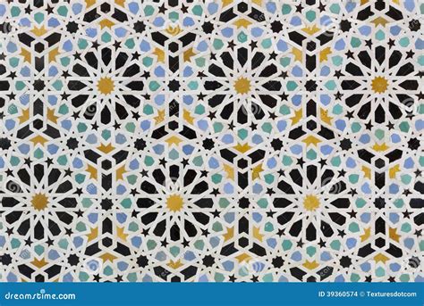 Zellige tile pattern stock photo. Image of casablanca - 39360574