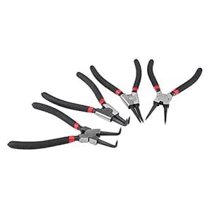 Estink 4-Piece Heavy Duty Circlip Pliers Set, 7-inch Internal/External ...