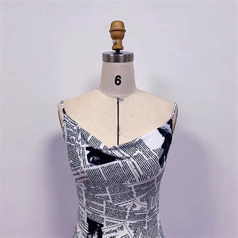 Carrie Bradshaw Newspaper Dress inspired Outfits – Hoprom