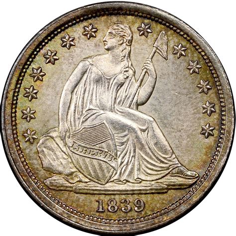 1839 Seated Liberty Half Dollar Prices | Ungraded, NGC, PCGS Values