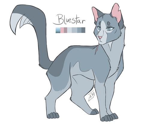 Warrior Cat Drawings Bluestar