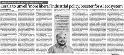 Invest Kerala | News in Print