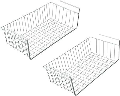 Go Hooked 16" Undershelf Storage Basket Under Cabinet Storage Organizer ...