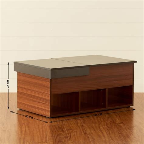 Buy Quadro Lift-Up Coffee Table - Brown from Home Centre at just INR ...