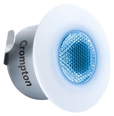 Crompton Star Domestic Recessed 2-Watt LED Spot Light (White, Blue ...