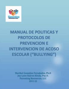Manual de Politicas y Protocolos para el Manejo de Acoso Escolar ...