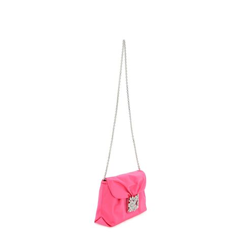 Roger Vivier Crystal Buckle Clutch Bag Price in India | Culture Circle