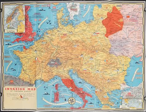 Map Of Europe 1944 Image | Dated Events Map 1944 – OVMN
