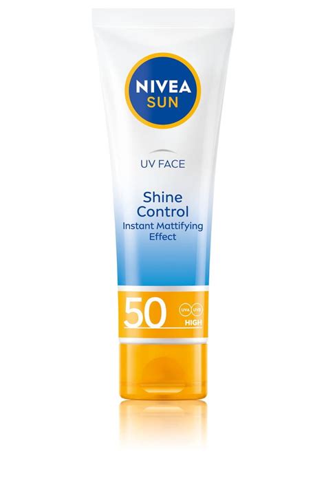 NIVEA SUN UV Face Shine Control Cream SPF50 50ml - NIVEA India