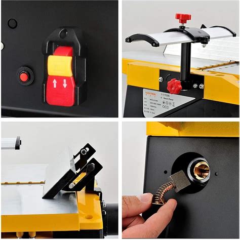 Cjc Multifunctional 6 Inch Benchtop Planer - 1800w India | Ubuy