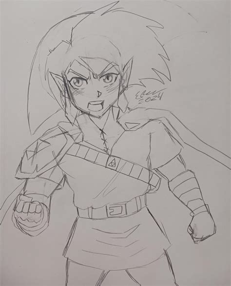 Link Manga Style by 80sFanSinceDayOne on DeviantArt
