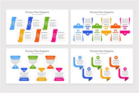 Editable Process Template PowerPoint 的图像结果