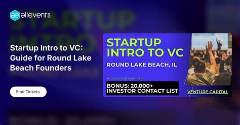 Startup Intro to VC: Guide for Round Lake Beach Founders, Round Lake ...