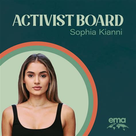 We are pleased to welcome the fantastic Sophia Kianni to our EMA ...